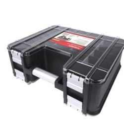 Husky 8-Piece 15-inch x 13-inch Pro Double Sided Small Parts Organizer with Bins in Black

