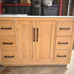 **BEAUTIFUL Farmhouse-Like Bath Vanity 