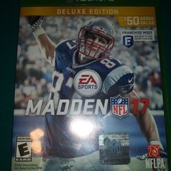 XBox One Game "Madden NFL17"