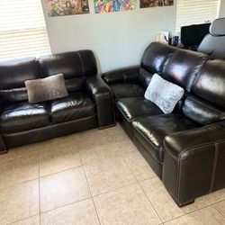 Leather Couch
