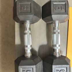 dumbbells 2x10
