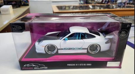 Jada Pink Slips Porsche 911 GT3 RS (996) White