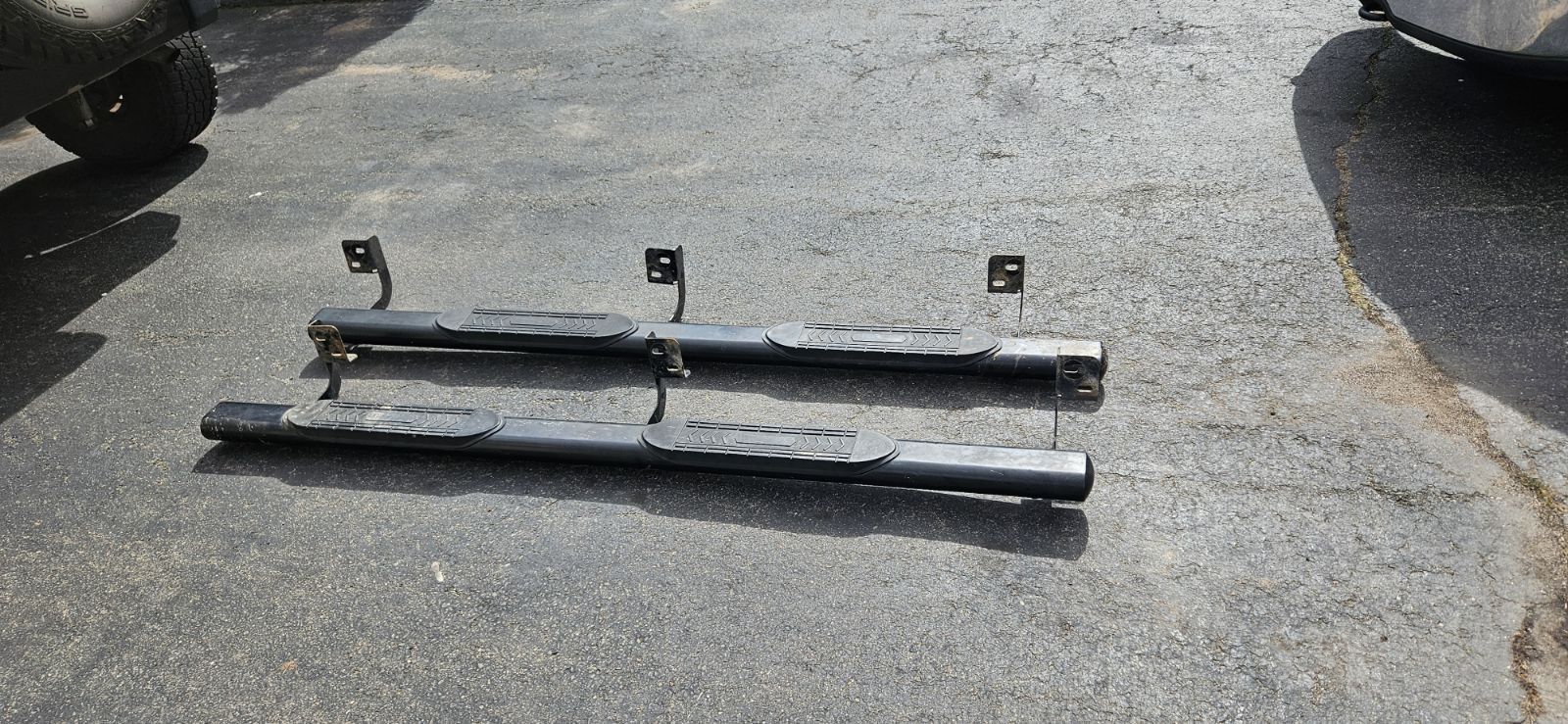Truck Step Bars From A 2018 Dodge Ram 3500 