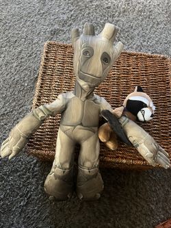 Groot And Rocket Raccoon