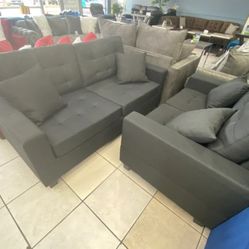 HH 3355 Sofa & Loveseat 2PC Set

