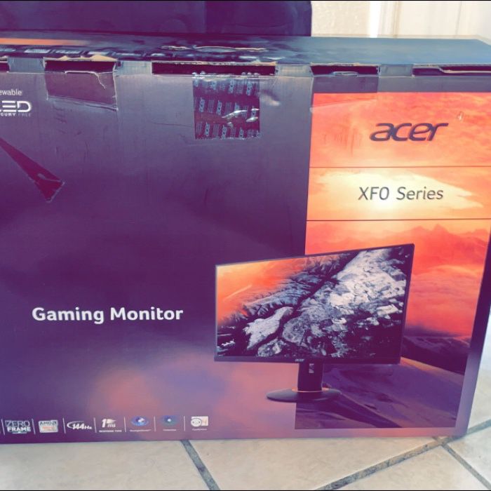 Acer 144 Hz Monitor Like New 
