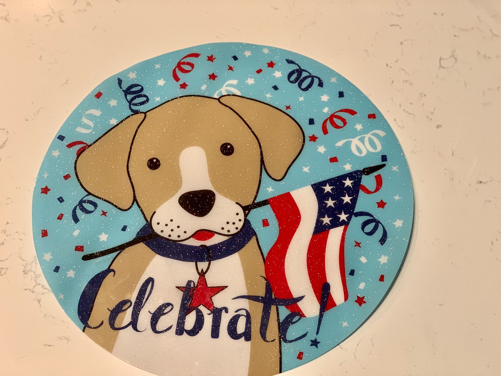 4th Of July Placemats, Dish Towels & Decor