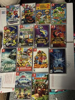 Nintendo Switch Games Sealed