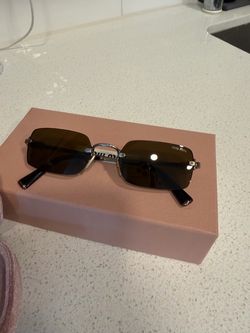Miu Miu Rectangle Sunglasses
