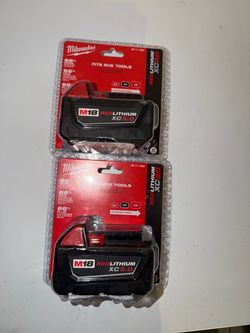Milwaukee m18 2 battery xc5.0