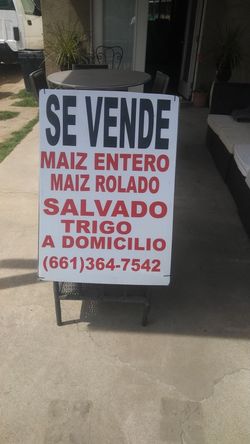 Alimento pa animales buen. Precio adomicilio por el 101hwy,126,5,58,166