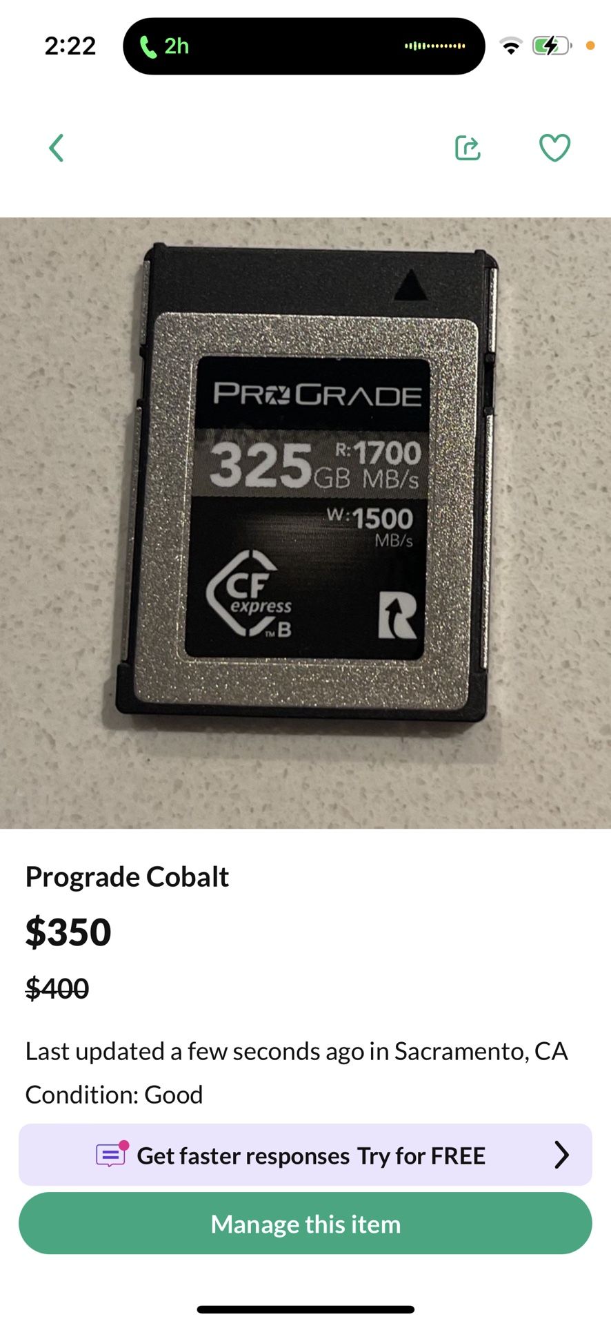 Prograde Cfexpress