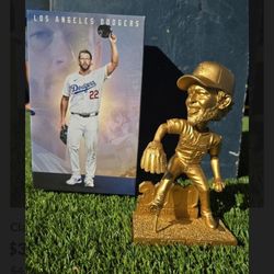 2025 LA Dodgers Clayton Kershaw 3000 Strikeouts *GOLD* Bobblehead Limited 3000