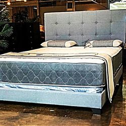 Florence Gray Twin Upholstered Bed
Crown Mark$10 Down Payment And Financing Available
