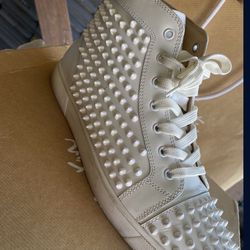 Men’s Louboutin Red Bottoms 10.5 Used Once, Receipt In Hand