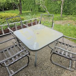 Free Metal Patio Furniture 