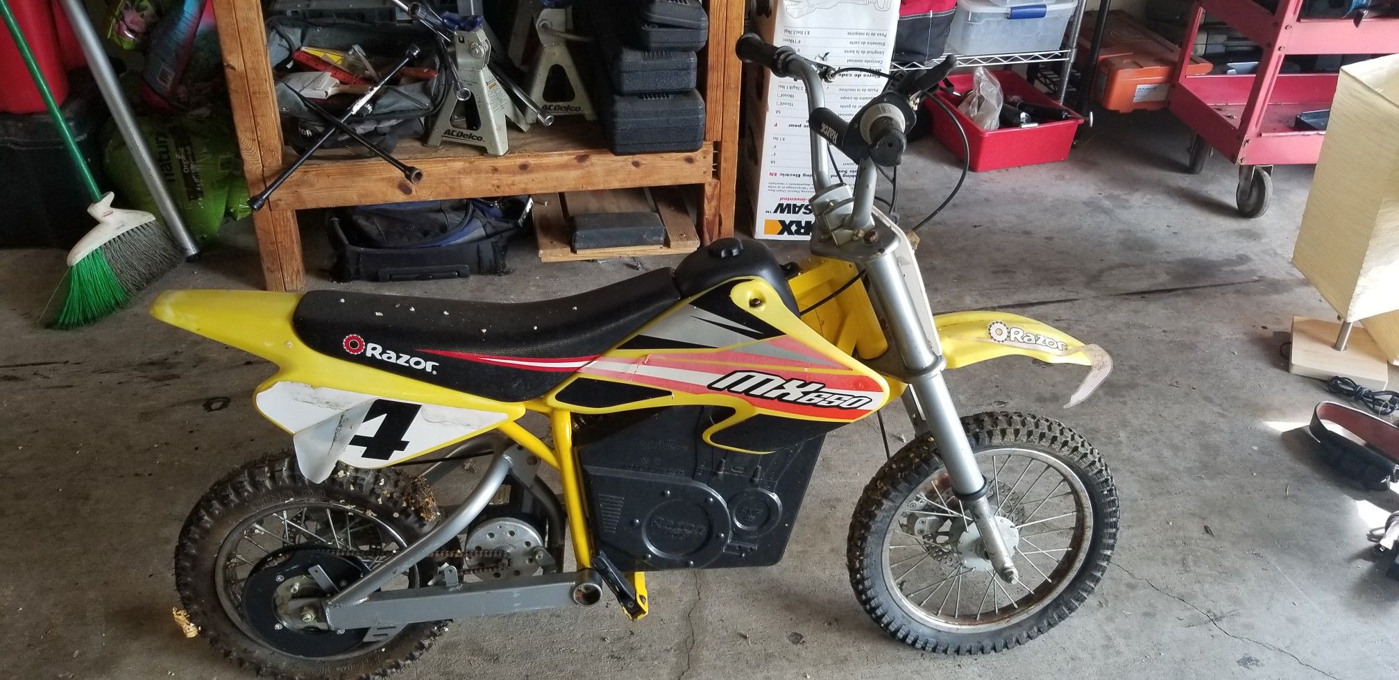 Razor max 650 electric motorcycle