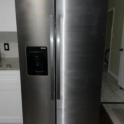 Amana Fridge, Electric Stove, and Dishwasher