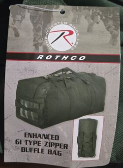 New Canvas Duffel Bag