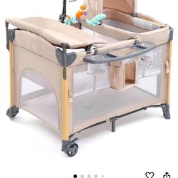 JOYMOR Bedside Bassinet 