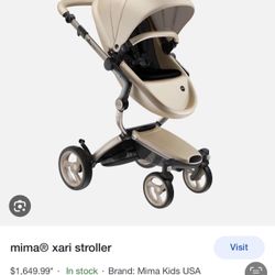 New Mima Xari Stroller