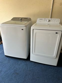 Samsung top load washer and dryer (both work good)