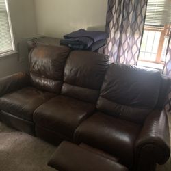 Leather Couch