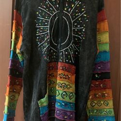 Colorful  Sweatshirt —Rising   XL