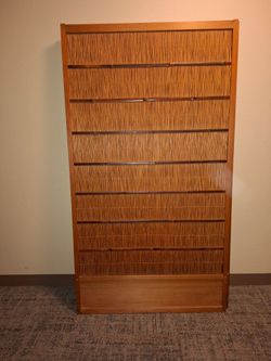 Three asian wood screens