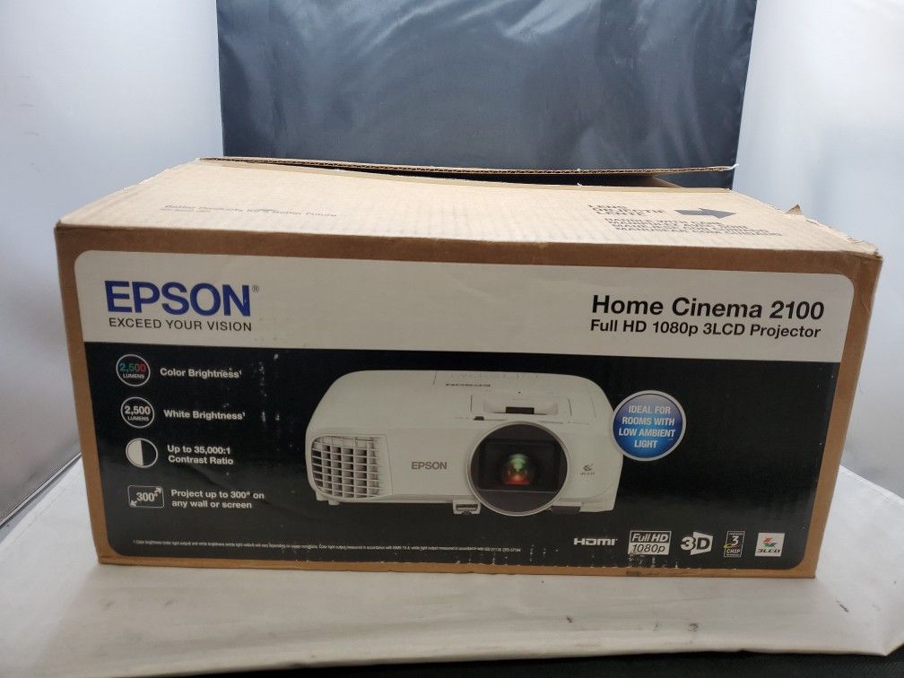 Epson cinema 2100 projector