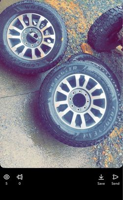 2022 F350 wheels