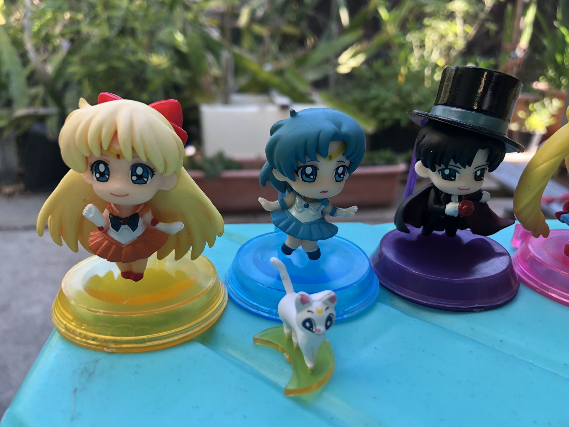 Sailor moon figure set