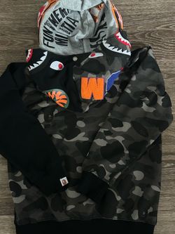 Bape  double hoodie
