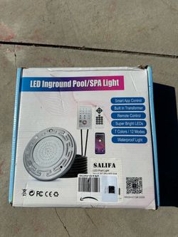 Led inground pool lights