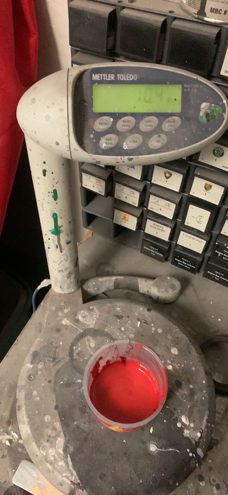 Valspar Mixing Bank