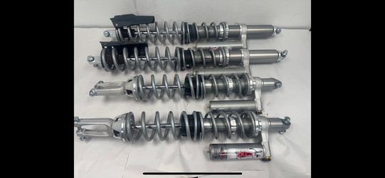POLARIS RZR PRO R 4 SEATER SHOCKS WALKER EVANS REVALVED WITH EIBACH SPRINGS 