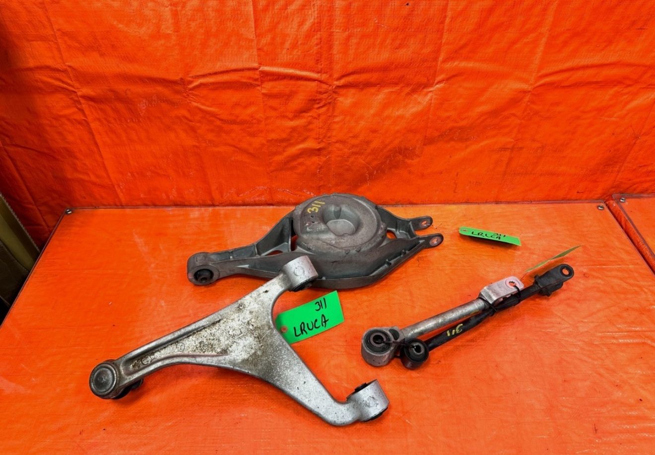 08-15 INFINITI G37 COUPE - DRIVER LEFT REAR UPPER & LOWER CONTROL ARM 311