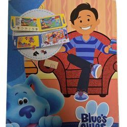 magnetic jigsaw portable children's puzzle Blues Clues Melissa & Doug unused 