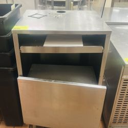 Stainless Steel Restaurant Workstation / POS Counter/Estación de Trabajo de Acero Inoxidable 