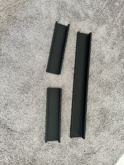3 Pc Floating Shelves Black 