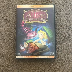 Disney Alice in Wonderland DVD 2004