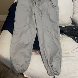 Supreme Light Grey Cargo Pants 