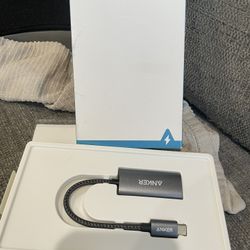 USB C to Ethernet Adapter, uni RJ45 to USB C Thunderbolt 3/Type-C Gigabit Ethernet LAN Network Adapter, Compatible with MacBook Pro 2020/2019/2018/201