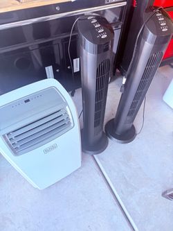 Room AC and fans