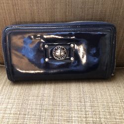 Marc Jacob’s Navy Blue Patent Leather Wallet