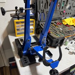 Park Tool TS 2.2 Pro Truing Stand Full Setup