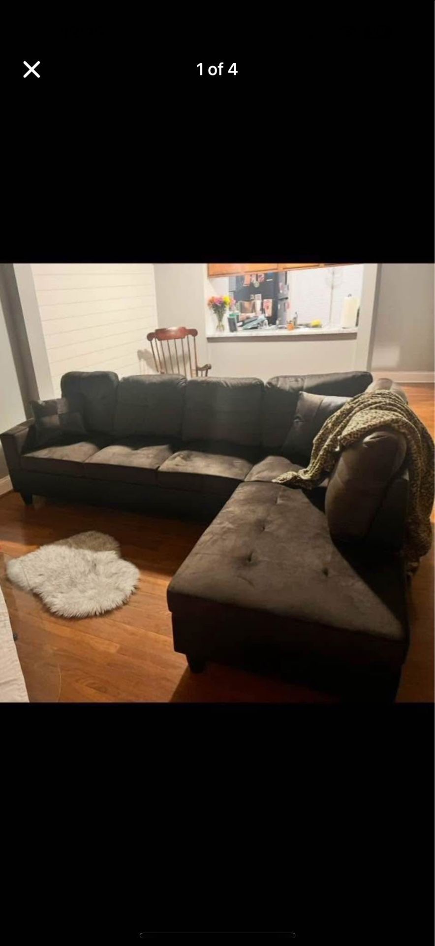L-Shaped Sectional Couch