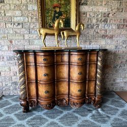 Vintage Ashly three drawers sideboard buffet 