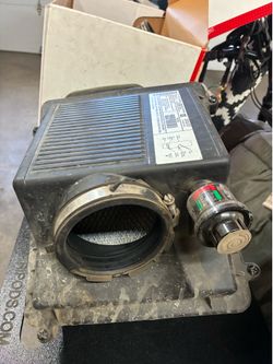 Chevy Silverado air filter and intake