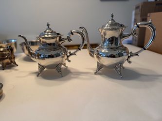 Vintage Silver-Plated Estate Entertaining Collection – 35+ Pieces